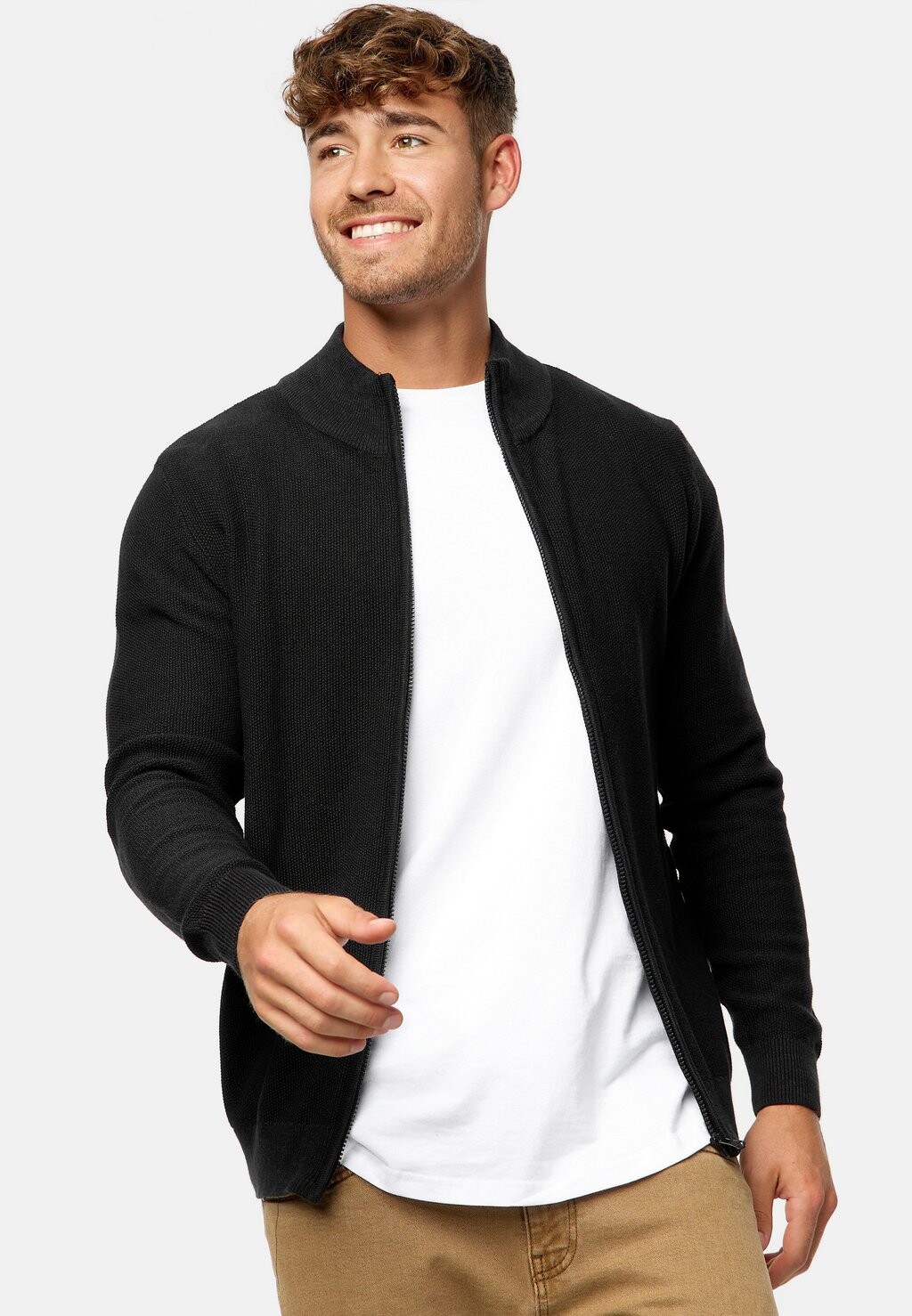 

Кардиган INWESTMOON INDICODE JEANS, цвет black