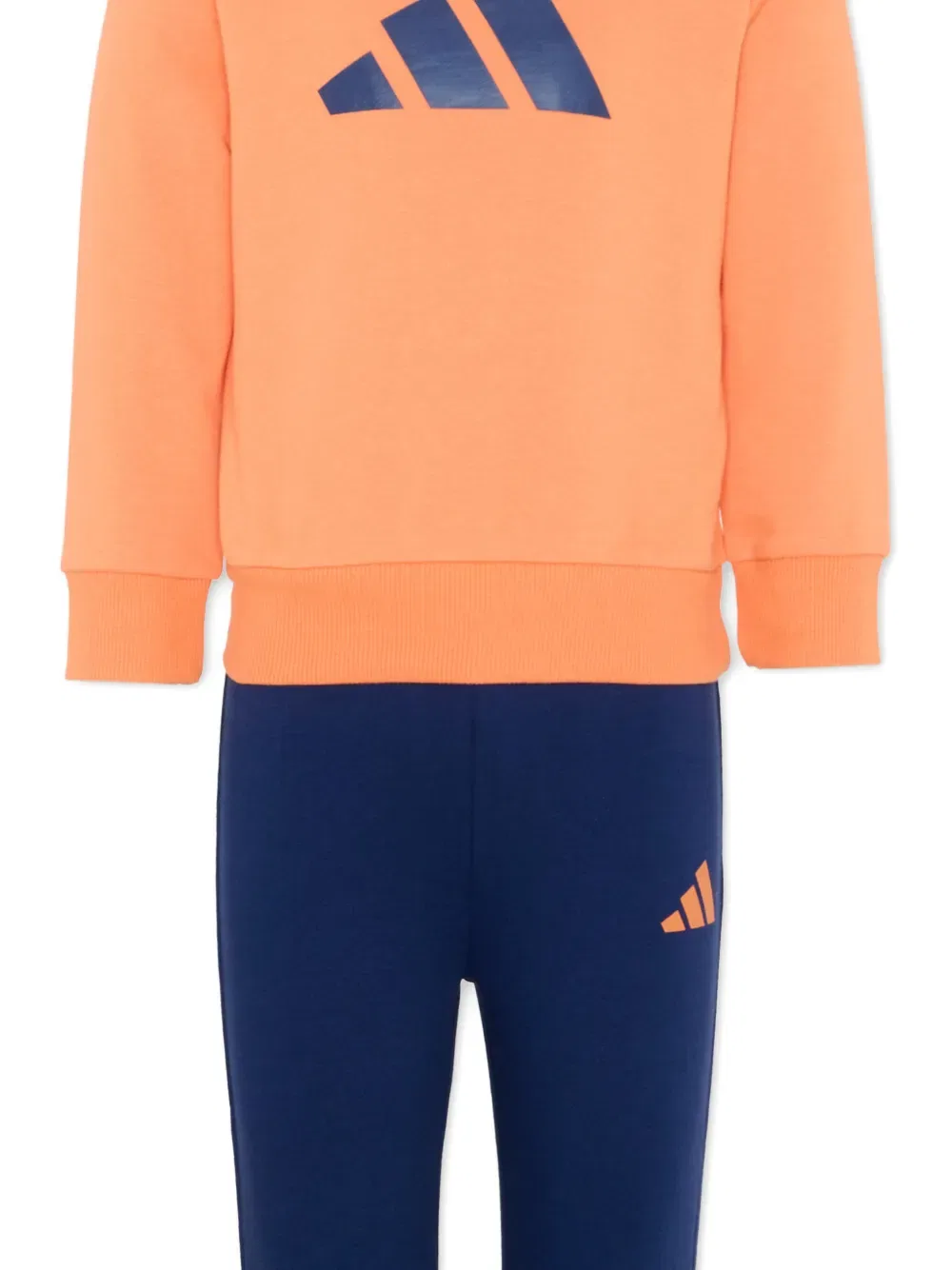 Спортивный костюм с логотипом Adidas Kids, оранжевый — фото 3