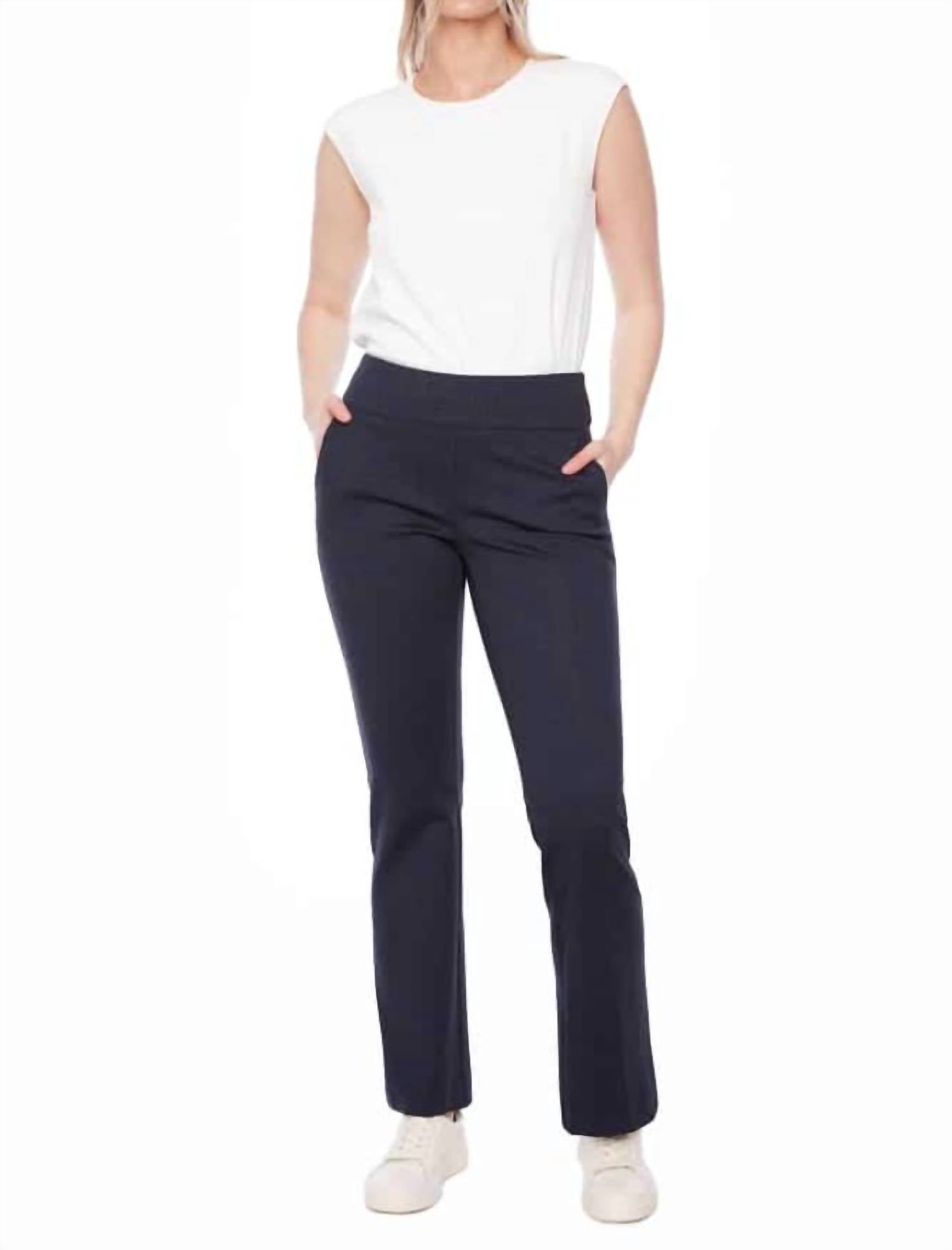 

Брюки-клеш Hove Ponte Bootcut с принтом Navy up!