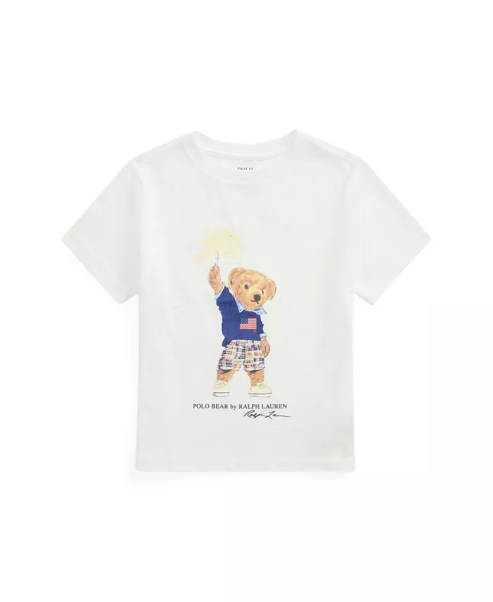 

Футболка с коротким рукавом для мальчиков Polo Ralph Lauren, белый