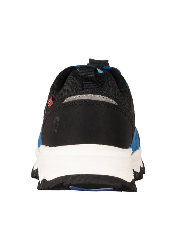 Детские походные ботинки trolltunga hiker low xt Trollkids, Alpine Blue/Black/Pool Blue — фото 3