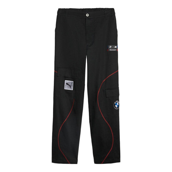 

Брюки x bmw m motorsport garage crew pants 'black' Puma, черный