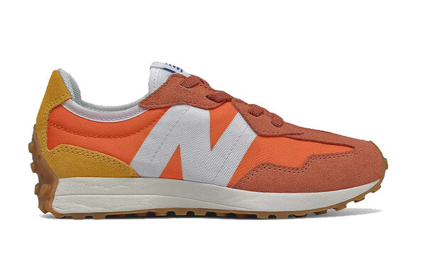 Кроссовки 327 New Balance, оранжевый — фото 3
