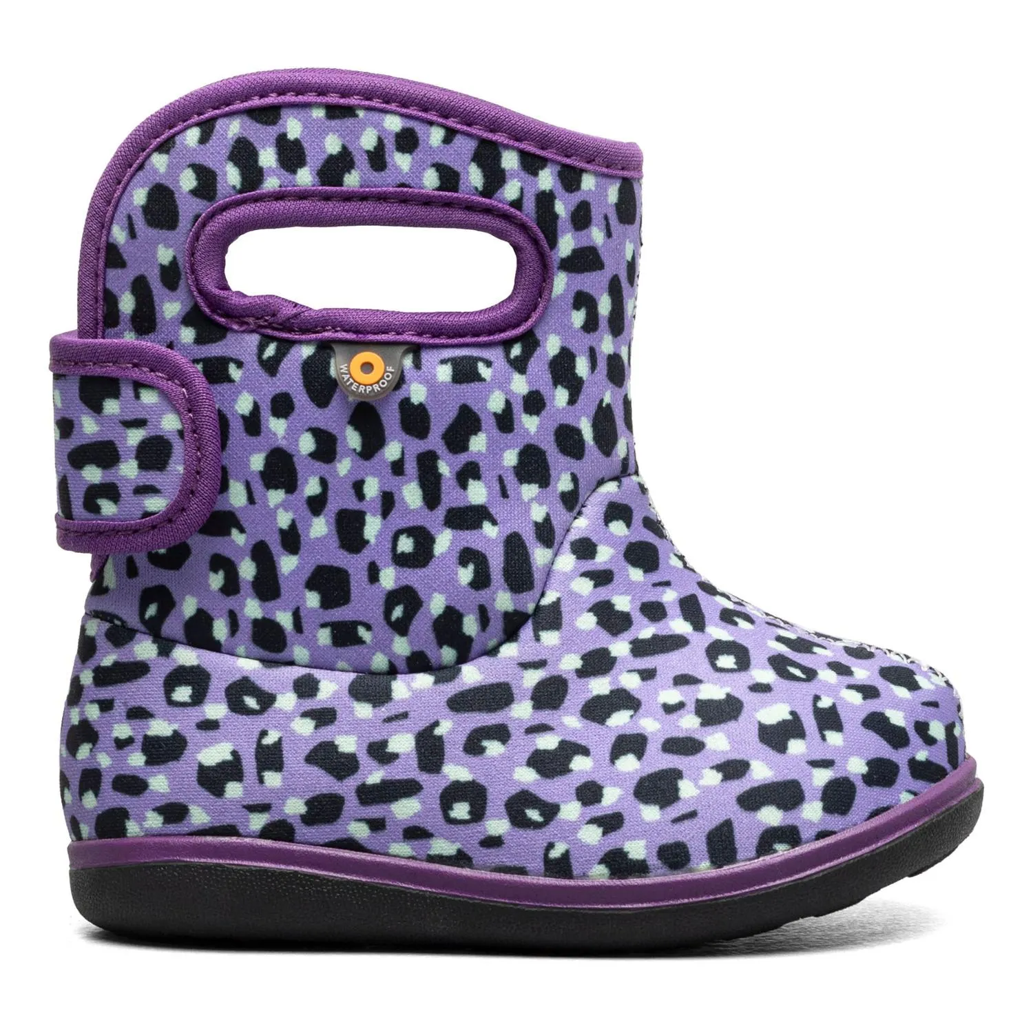 

Детские резиновые сапожки Bogs, Joyful Jungle/Purple Multi