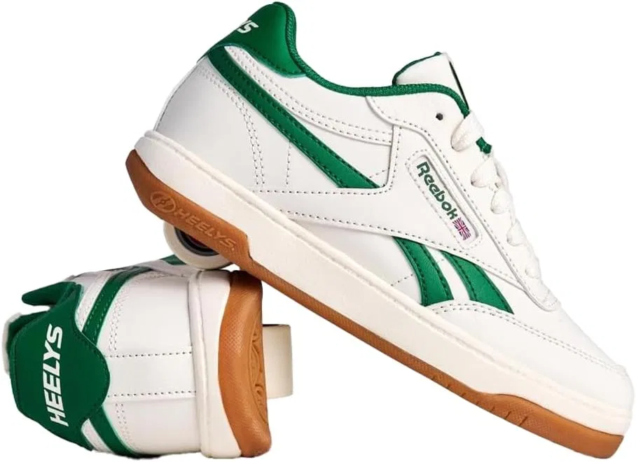 Кроссовки с колесиками Heelys Club C, Cream/Green