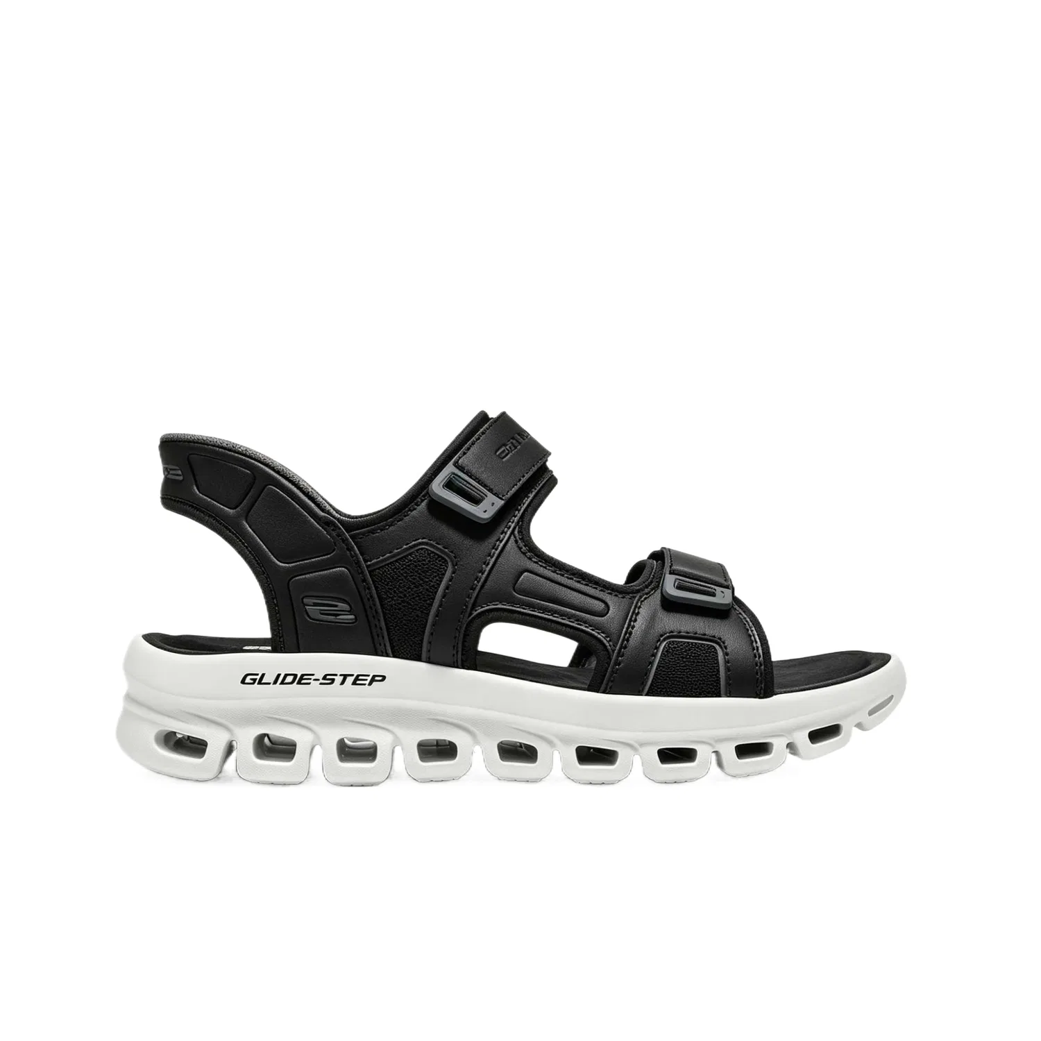 Пляжные сандалии мужские Skechers Black BK W — фото 3