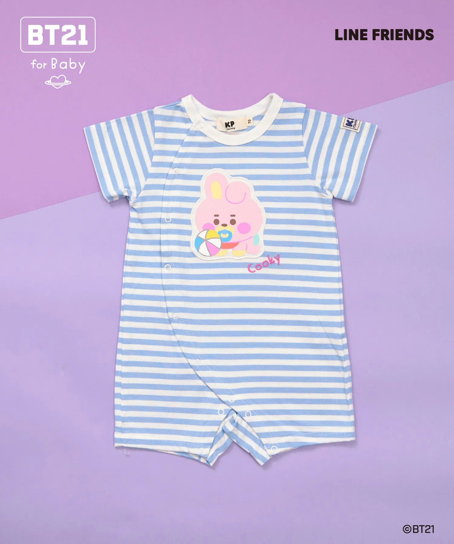 【BT21】Комбинезон с аппликацией по краю