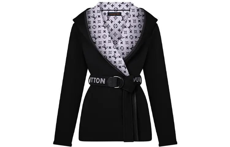 

Пальто женское Louis Vuitton, черный / бело-серый