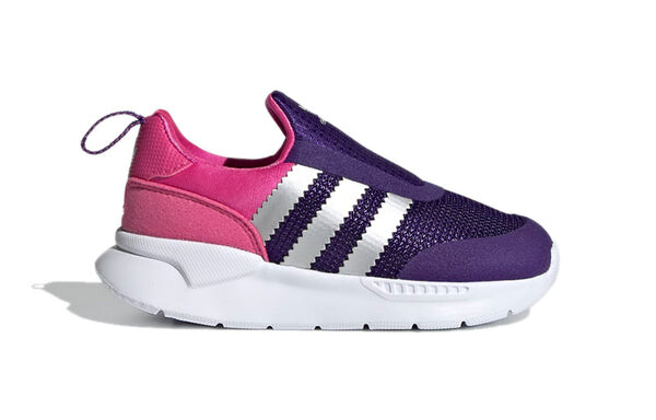 Кроссовки оригинал zx 360 i Adidas, фиолетовый — фото 2