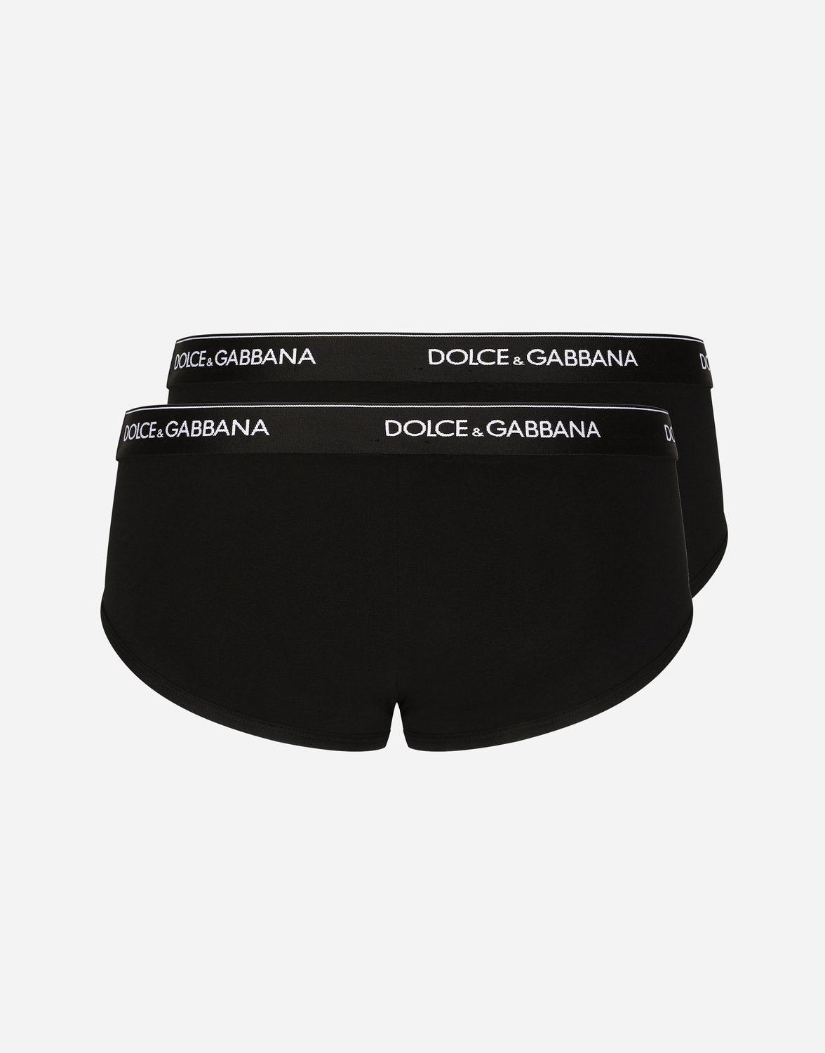 Двухпаковые трусы brando из эластичного хлопка Dolce & Gabbana, черный — фото 2