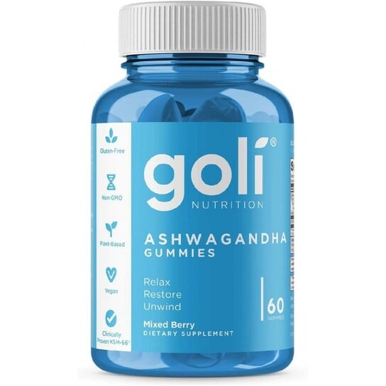 

Goli Nutrition, Ашваганда KSM-66 жевательных конфет, 60 жевательных конфет