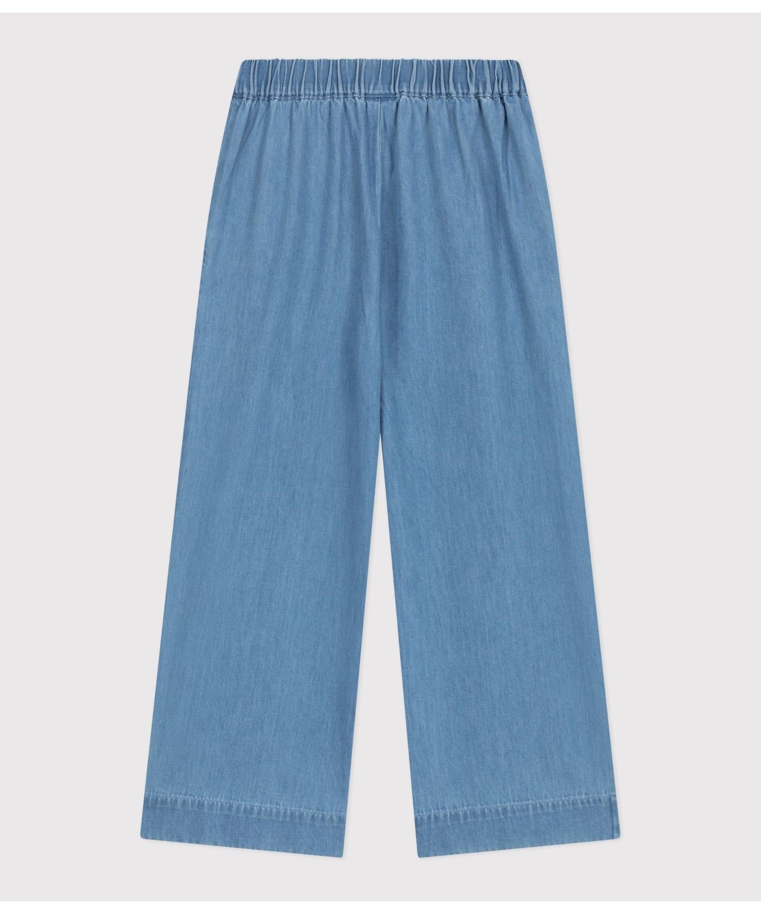 Джинсовые матросские брюки PETIT BATEAU, Blue