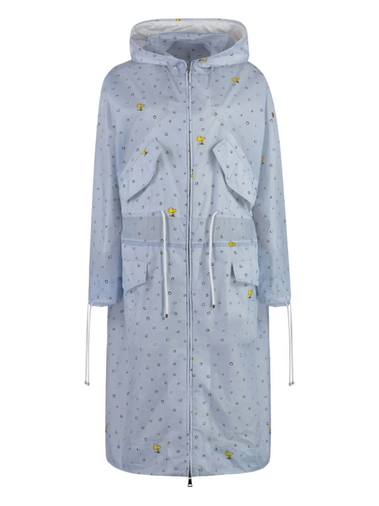 

Плащ с капюшоном X Peanuts Erne Moncler, синий