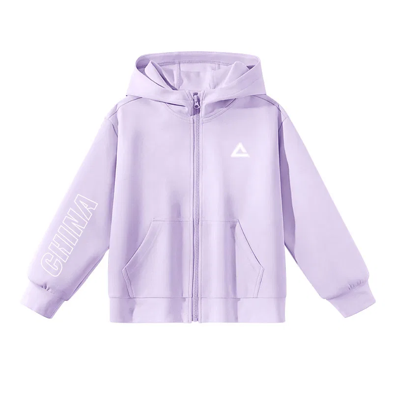 Худи детское PEAK Light Purple/PK China White Right Sleeve+PK White Line Silicone K