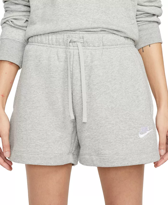 

Женские шорты Club Fleece Mid-Rise для спорта Nike, серый