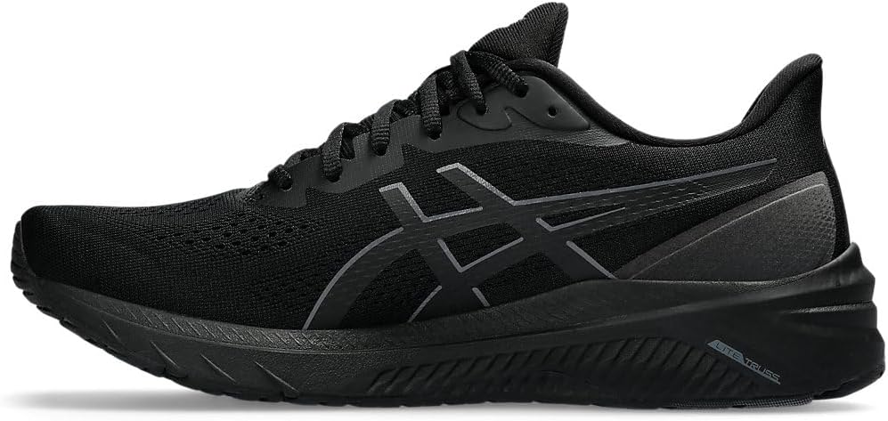 Беговые кроссовки Asics GT-1000 12 для мужчин, черный/серый — фото 4