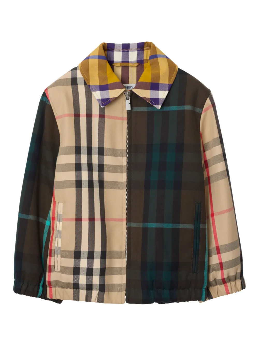 

Куртка в клетку Vintage Check BURBERRY KIDS, нейтральный
