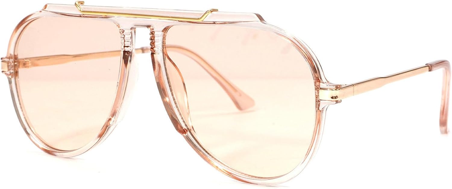 

Willochra Модные солнцезащитные очки-пилот большого размера для женщин и мужчин, круглые солнцезащитные очки в винтажном стиле с большой оправой, солнцезащитные очки-щитки для мужчин, C6