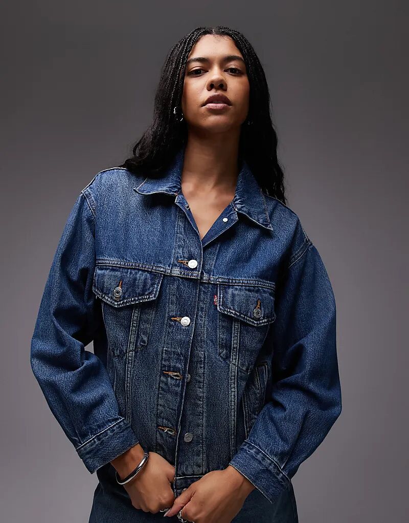 

Джинсовая куртка дальнобойщика Levi's 90-х годов, светлая