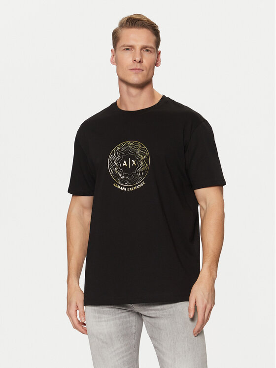 

Футболка обычного кроя XM000328 AF10364 UC001 Armani Exchange, черный