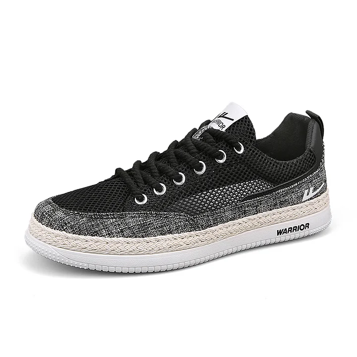 

Кроссовки WARRIOR Skateboarding Shoes Men Low-top Black, черный