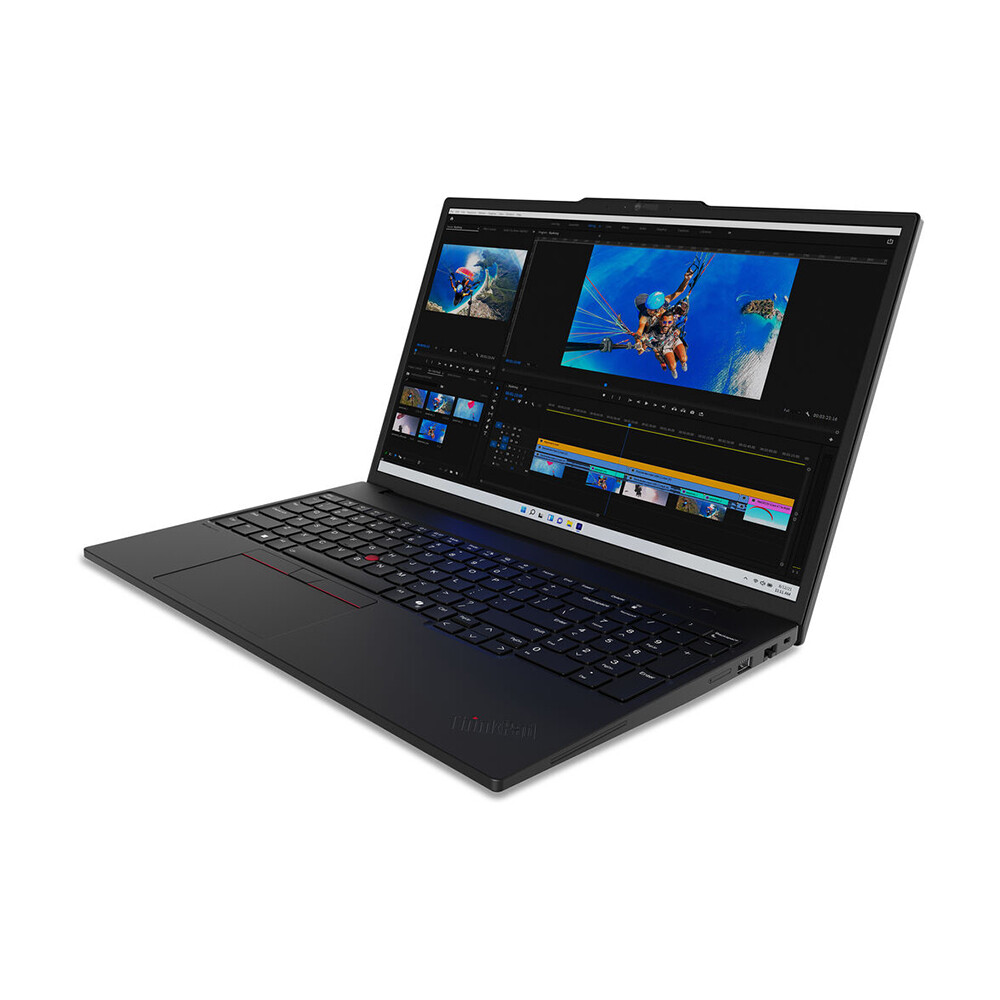 Ноутбук Lenovo ThinkPad P16s Gen 3, 16", 16 ГБ/512 ГБ, Ultra 7-155H, RTX 500 Ada, 21KS001MUS, чёрный, англ. клавиатура — фото 3