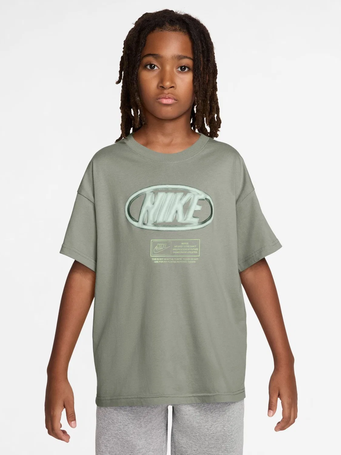 Футболка Nike Sportswear Max90 Nike, Spruce Fog Grey