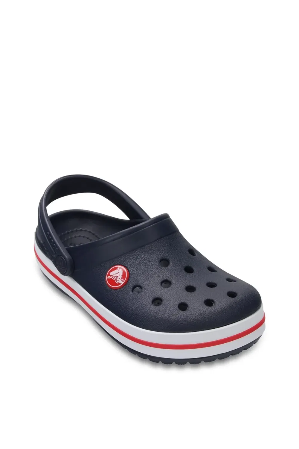 Детские клоги Crocs Crocband, Navy — фото 2