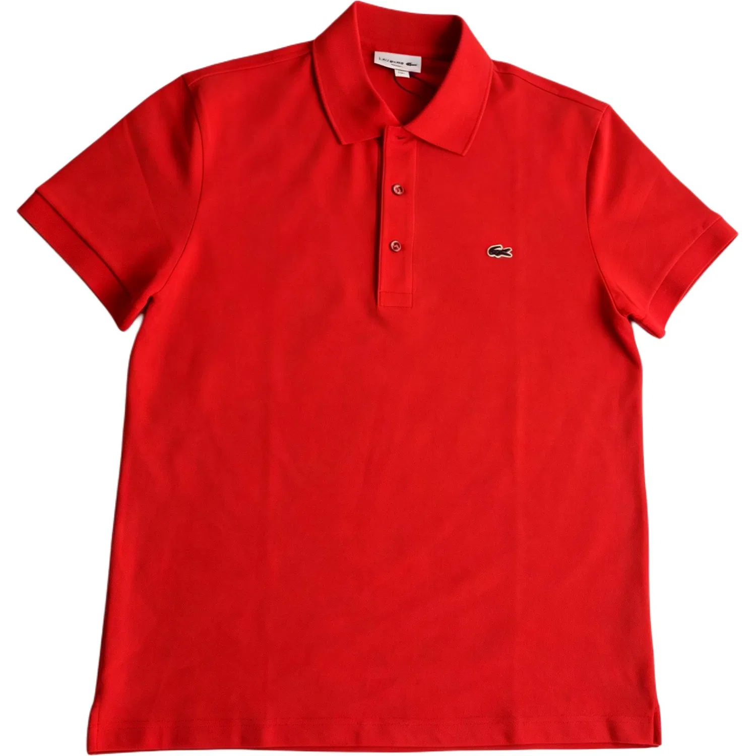 Мужская футболка-поло с коротким рукавом Lacoste Original L.12.12 Piqué, True Red