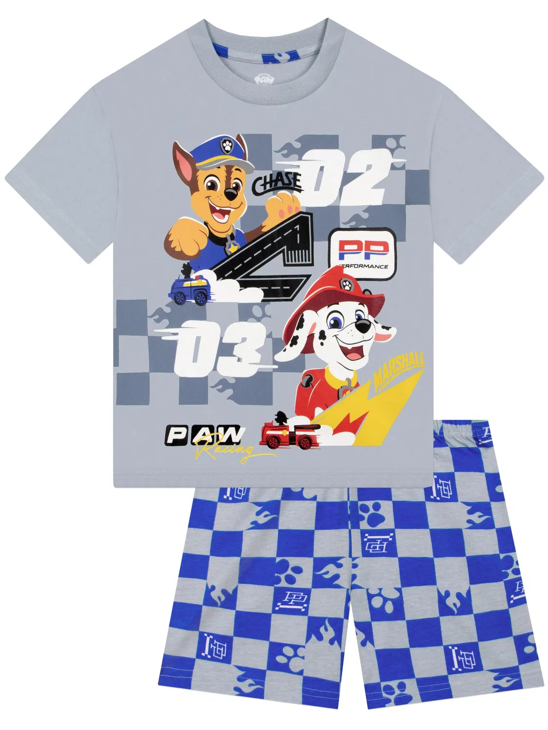 Пижама PAW Patrol, короткая Character, синяя