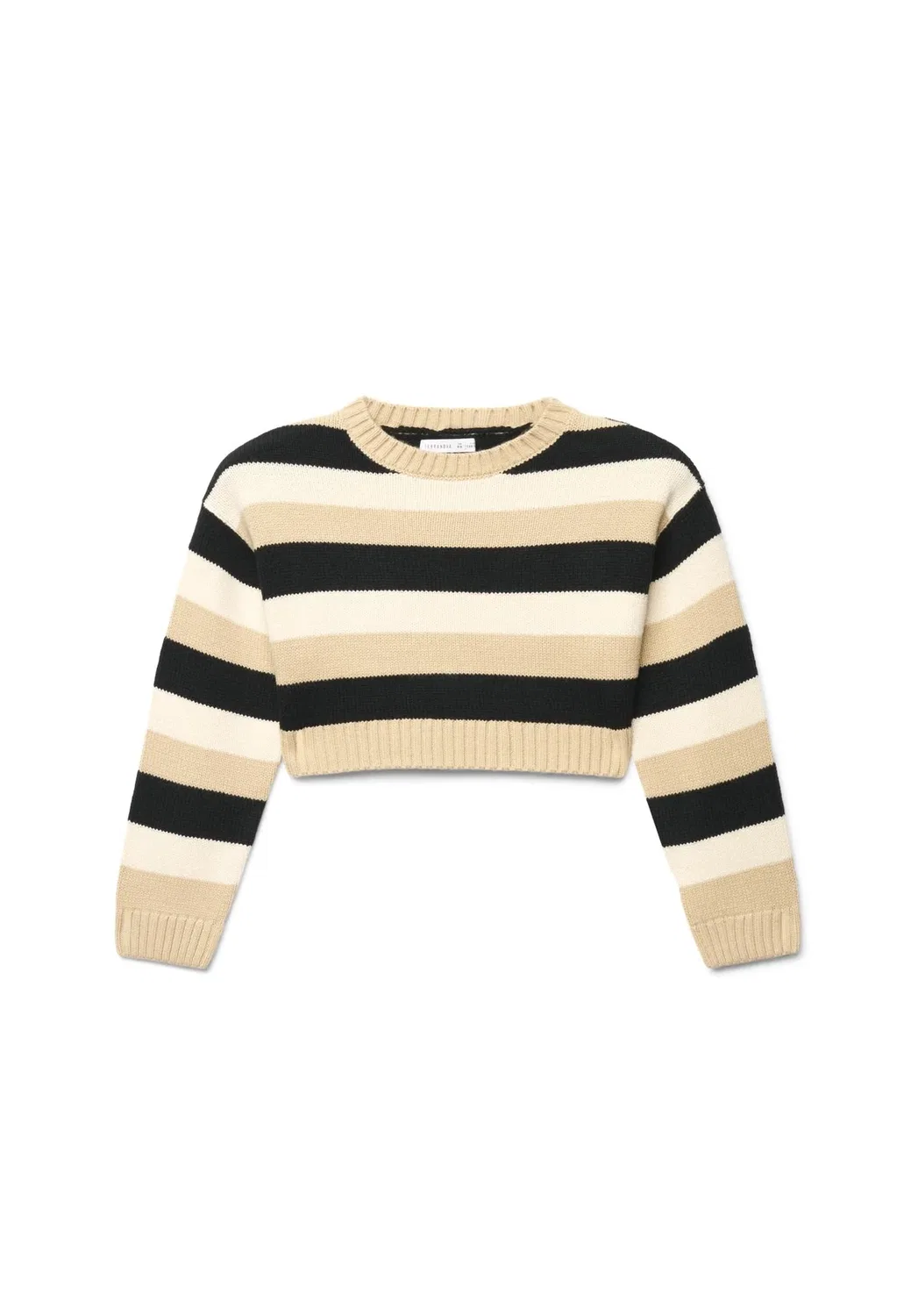 Maglia a righe - jumper Terranova, Var Beige