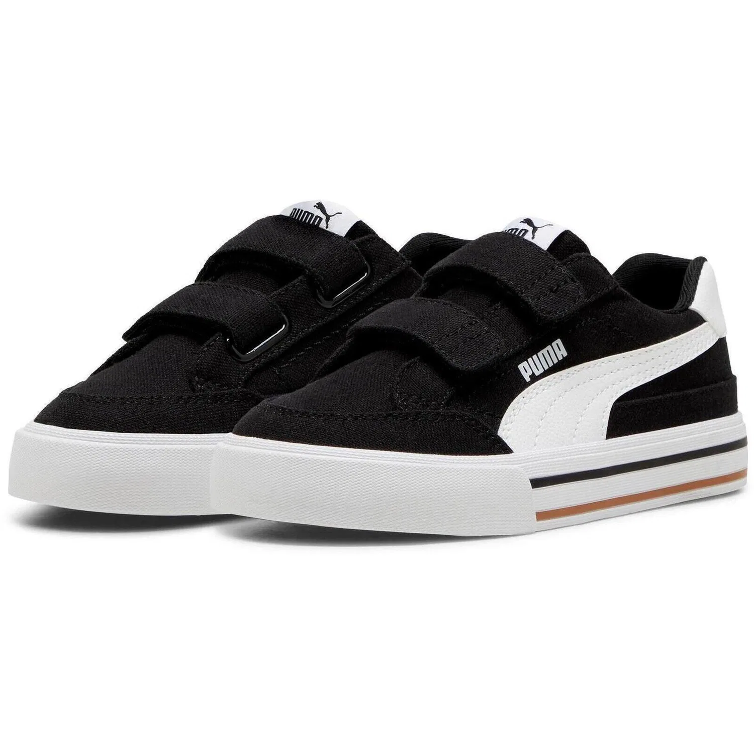 Детские кроссовки Puma Court Classic Vulc Fs V Ps, Schwarz — фото 4