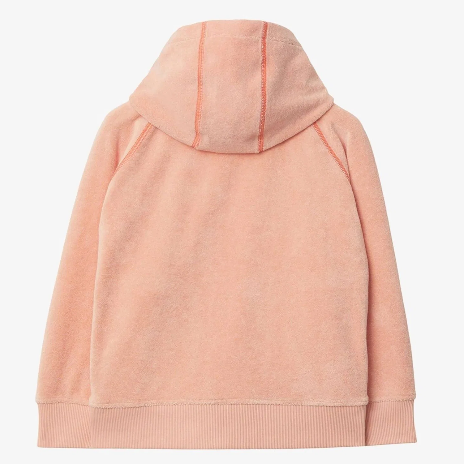 Худи из махровой ткани с вышивкой Kids Logo Embroidered Terry-Cloth Hoodie Burberry, Dusky Coral — фото 3