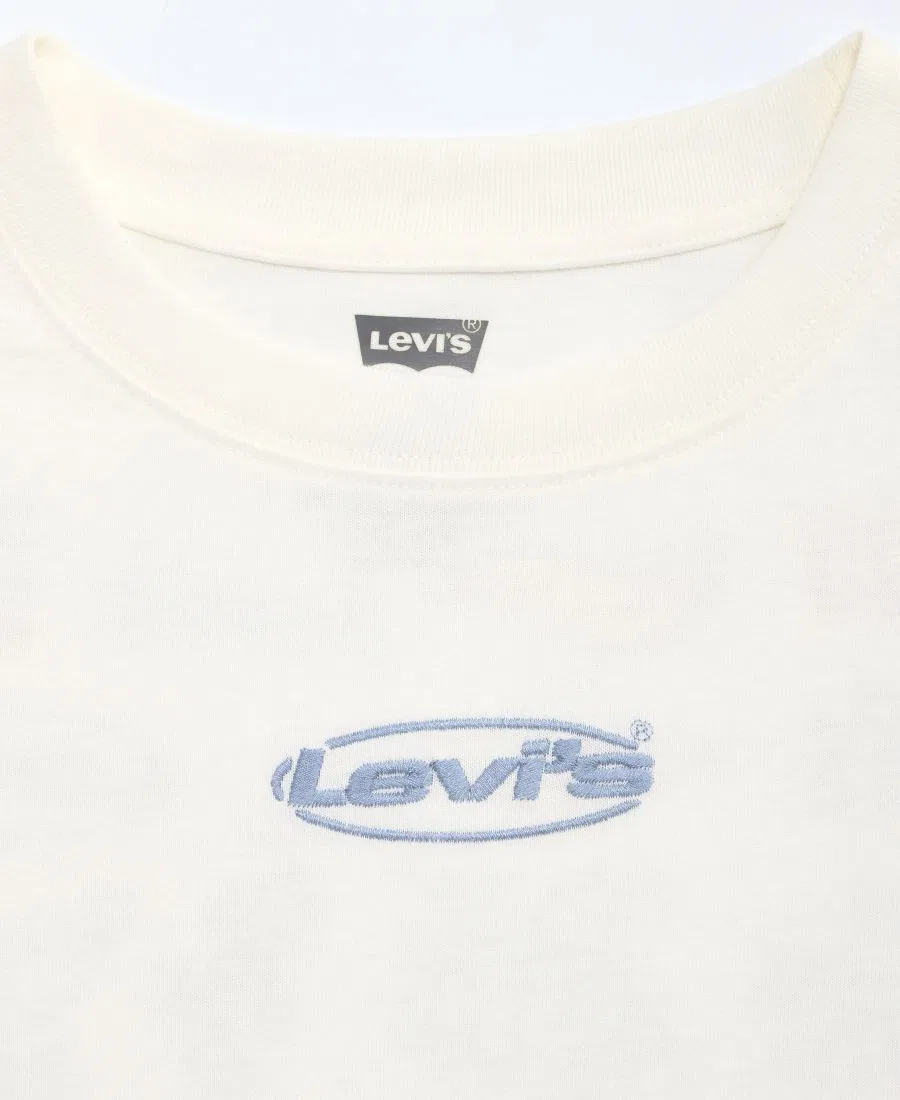 Футболка с коротким рукавом Heritage Logos Levi's Levi's Egret — фото 4