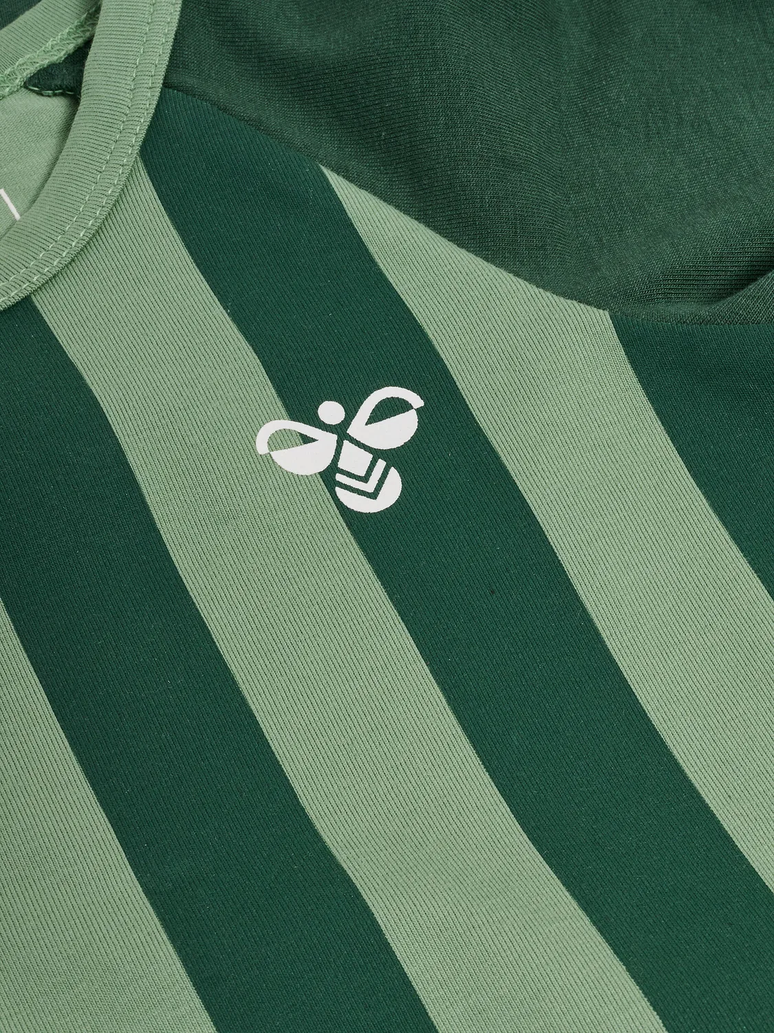 Детский боди-комбинезон с длинным рукавом Hmlstriped Hummel, Melezegrun — фото 3