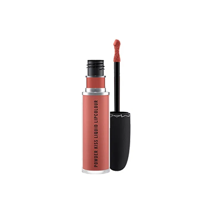 Женская матовая жидкая помада Soft Peach, MAC, #989 MULL IT over Soft Peach