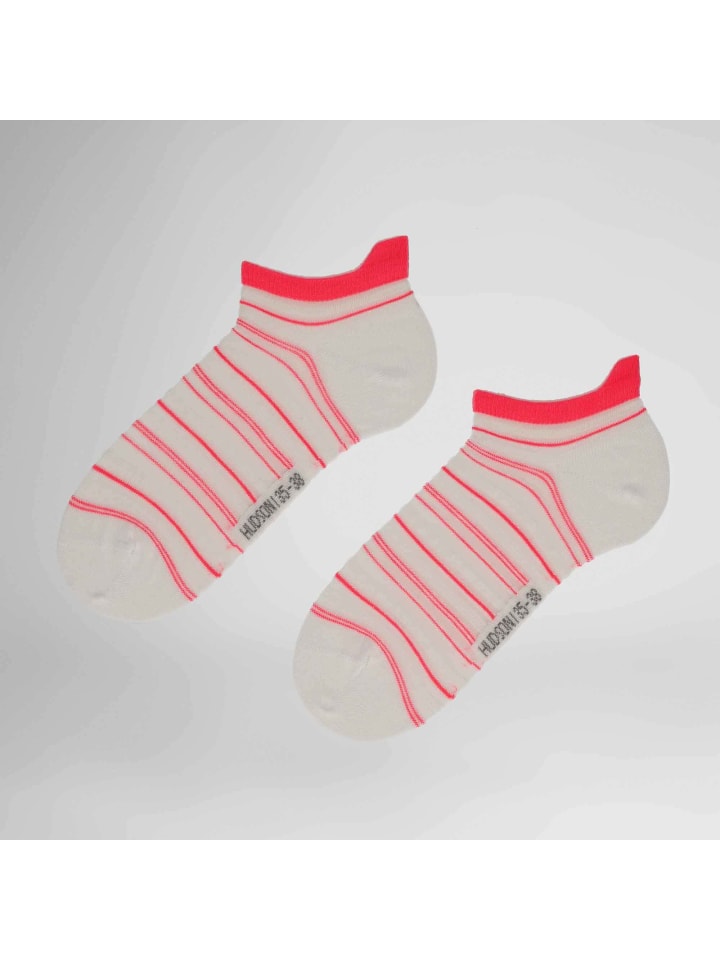 

Hudson Носки для кроссовок с узором, ярко-розового цвета