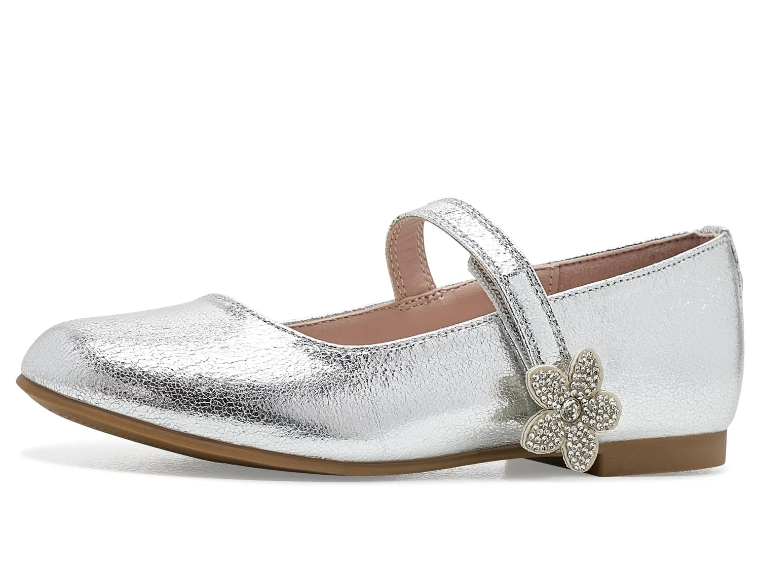 Балетки Meryl (для малышей, маленьких и больших детей) Nina Kids, Silver — фото 2