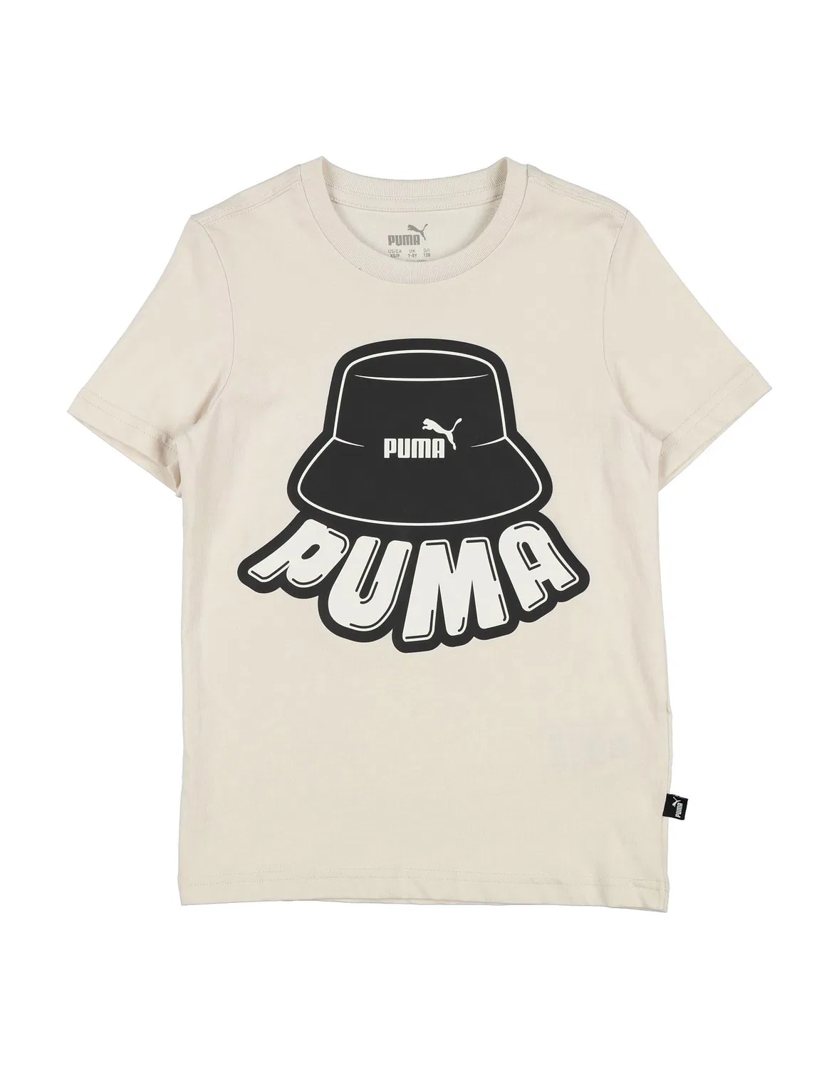 Детская футболка с принтом Ess+ Mid 90s Graphic Tee B Puma, бежевый