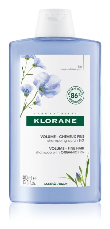 

Шампунь для тонких и нежных волос Klorane Flax Fiber Bio