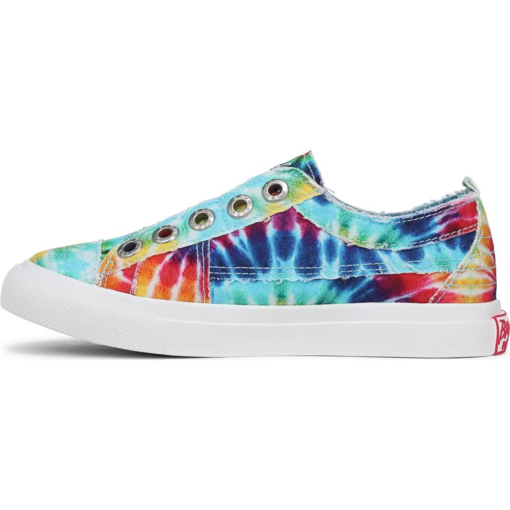 Детские слипоны Play-K Blowfish Malibu, Rainbow Tie Dye Canvas — фото 4