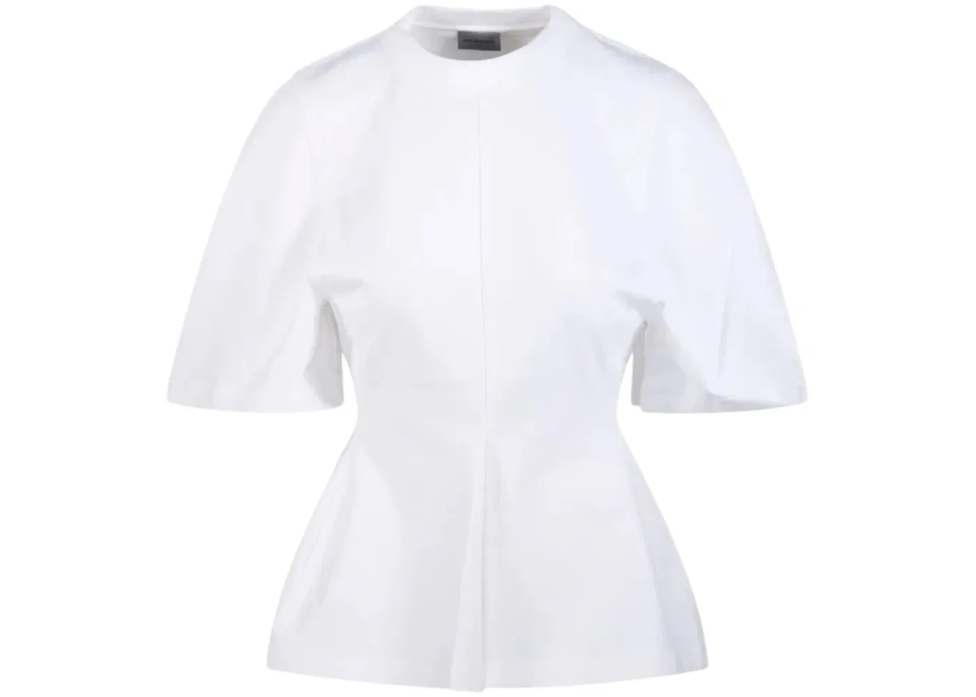 Женская футболка с фирменным принтом Balenciaga T-shirt, White