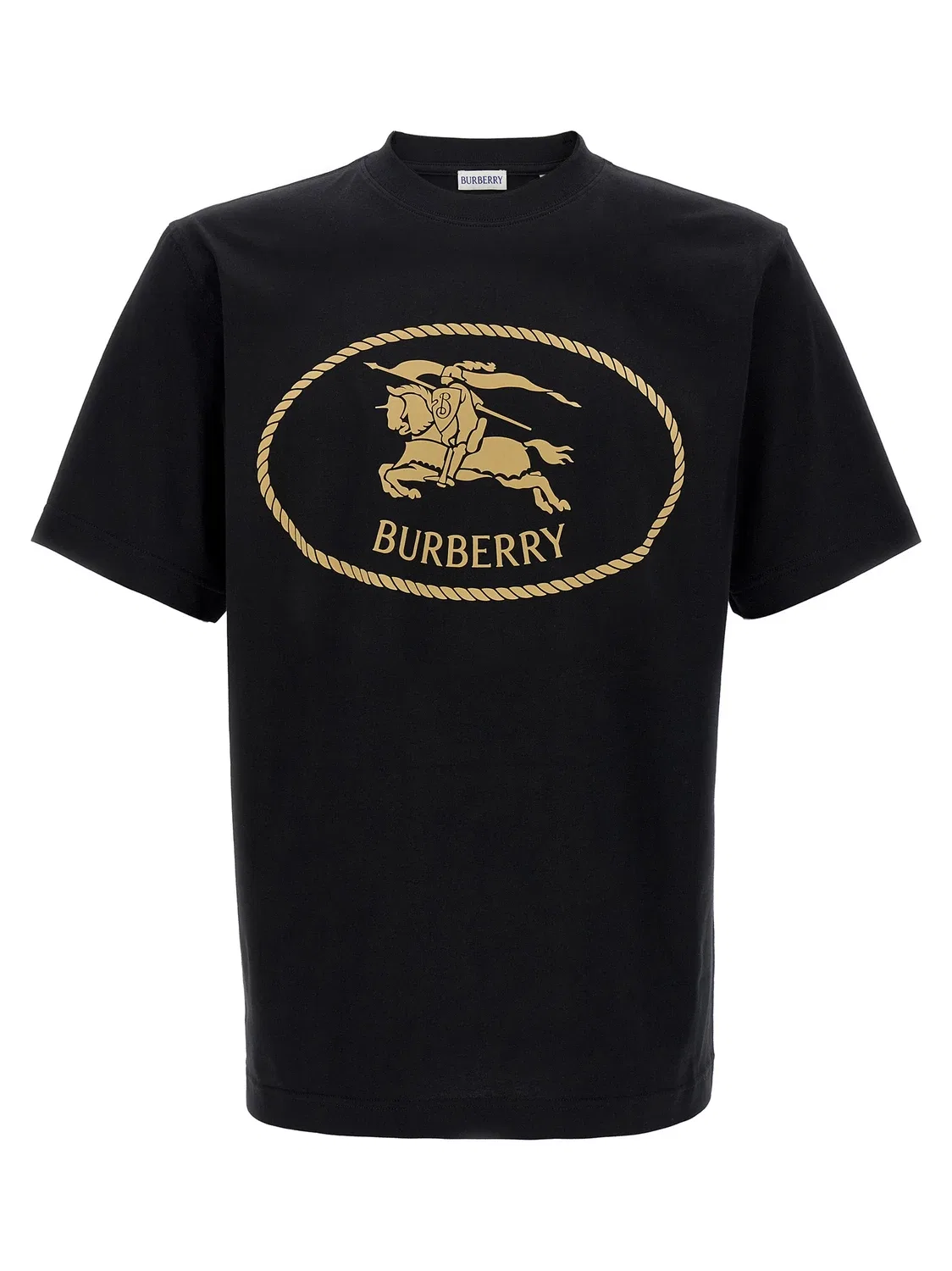 Футболка Knight Stamp BURBERRY, черный