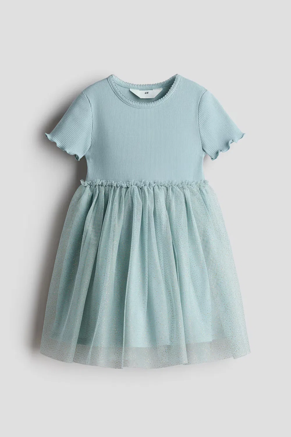 Платье с юбкой из тюля H&M, Helles Matttürkis