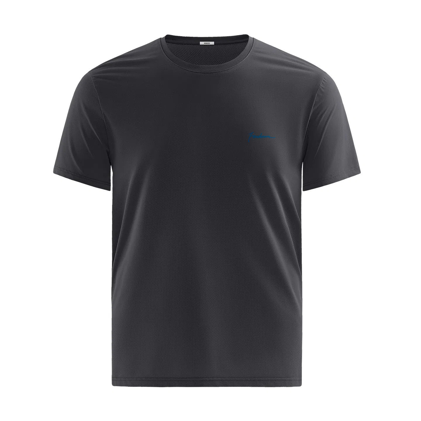 Футболка детская с принтом Miniso, Cool Ice Silk Quick Dry Dark Gray