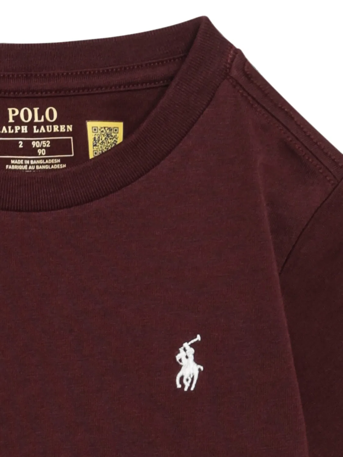 Футболка с короткими рукавами Polo Ralph Lauren Kids, коричневый — фото 3
