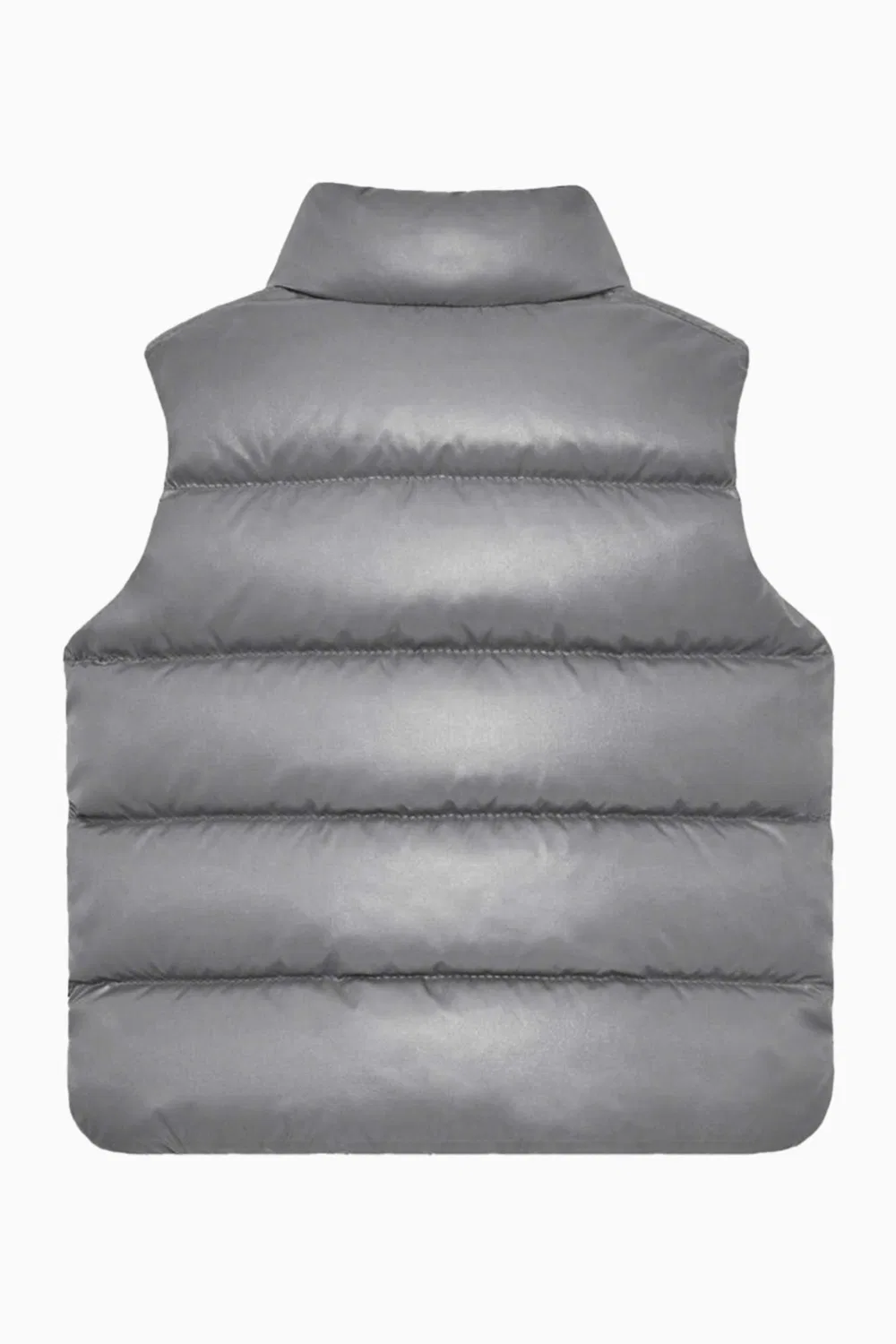 Жилет с пуховым утеплителем Ghany Moncler Enfant, серый — фото 2