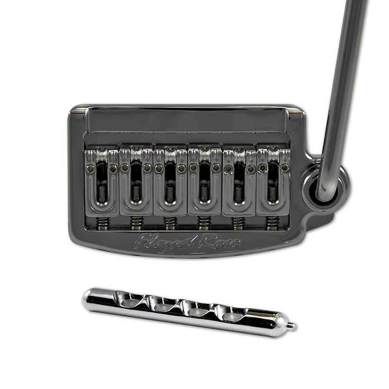 

Floyd Rose Rail Tail Tremolo Kit Black Nickel для гитар Strat Style, Wide RT500W Rail Tail RT500W