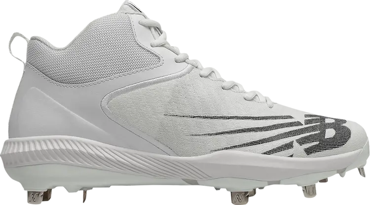 

Бутсы New Balance FuelCell 4040 v6 Mid-Metal 'White Black', белый