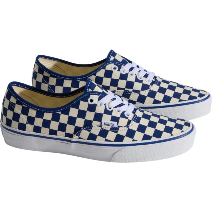 Кроссовки Vans Authentic, Сине-бежевый — фото 2